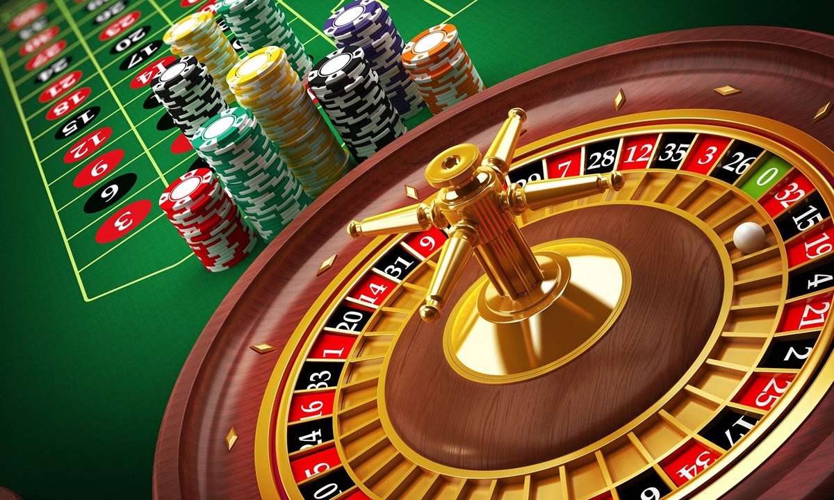 A roulette wheel has how many numbers?